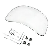 Motorcycle Modification 3.0pmma Front Windshield Deflector Universal Scooter Windshield Windscreen Windproof Cover B