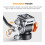 11lb/5kg Load Video Fluid  Tripod  Silky-Smooth Stable Camera Fluid Heads for     Camera 7