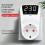 Voltage Protector LED Digital Display Automatic Voltage Protector  16A 230V Adjustable Power Protection EU Plug 3
