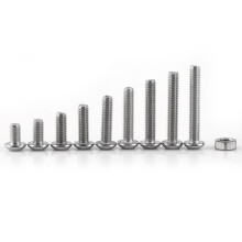 1700Pcs M3 Hex Socket Screw Nut Stainless Steel M3 Screws Nuts Assortment Kit Fastener