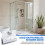 M6053 Frameless Shower Door Top Bracket Roller Assembly, 3/4 in Round Plastic Wheel,  Bearings(2 Pack) 5