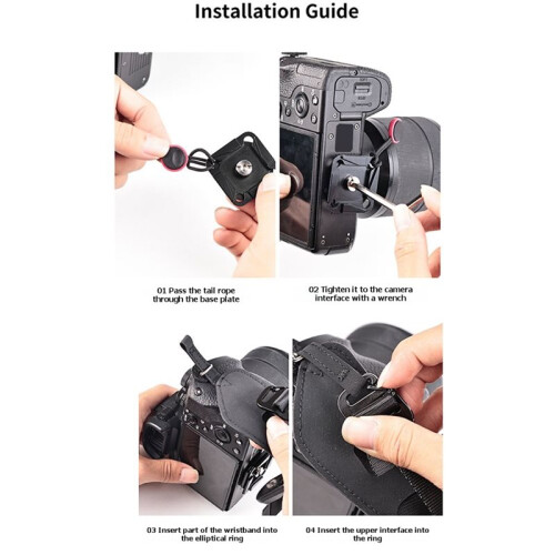 Camera Wrist Strap Handle for DSLR Cameras Secure Hand Grip for Digital SLR Models A 2