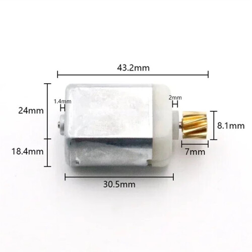 Replacement Motor for 1021293 Tailgate Trunk Door Lock Motor for  3rd Generation 2