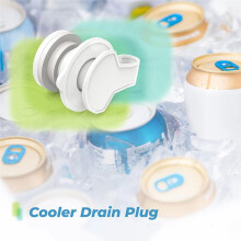 3Pack Replacement Drain Plug for Coolers, 1 Inch Shaft, Includes Gasket and Drain Cap