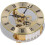 86mm Skeleton Clock Insert with Moving Gear Roman Numerals for DIY Quartz Clock Repair,for 86mm Clock Movement Replace 5