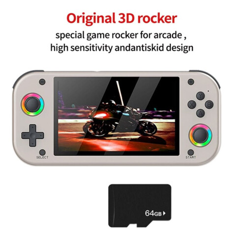 M26 Retro Handheld Game Console 5.1inch Screen 64GB Open Source Linux Pocket Video Player Support 30+ Simulators 1