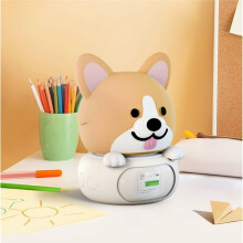 Robot Compagnon Conversationnel IA Xiaozhi, Veilleuse en Silicone, Chatbot IA, Protection des Yeux, Cadeau pour Enfants, Chien