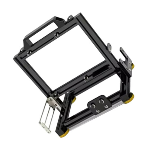 DIY Gamers Cabinet ITX PC Case Open Frame Aluminum  ITX Tower Desktop Gaming Computer Chassis Rack 1