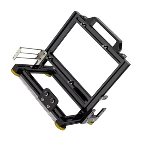 DIY Gamers Cabinet ITX PC Case Open Frame Aluminum  ITX Tower Desktop Gaming Computer Chassis Rack 2