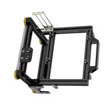 DIY Gamers Cabinet ITX PC Case Open Frame Aluminum ITX Tower Desktop Gaming Computer Chassis Rack