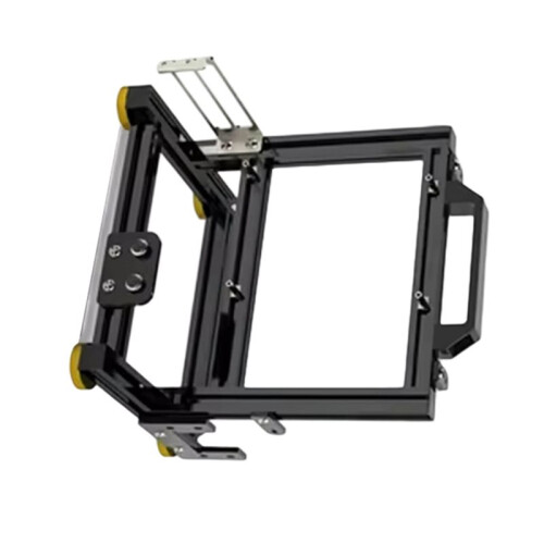 DIY Gamers Cabinet ITX PC Case Open Frame Aluminum  ITX Tower Desktop Gaming Computer Chassis Rack
