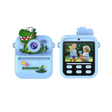 Thermal Printer Children Digital Camera Instant Print for Kids Photo Printing Camera Video Dinosaur