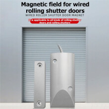 Magnetische Alarmdetector voor Roldeur met Magneetcontactschakelaar, Normaal Open/Normaal Gesloten Omschakeltype