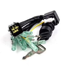 6X4-82510-01-00 Ignition Main Key for 70 75HP 90HP 115HP Outboard