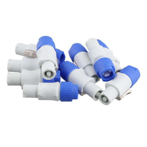 30Pcs 3 PIN Male Powercon Connector Signal Input Jack for  Light Stage Light Power Output 2