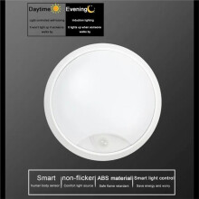 Wall Lamp Human Motion Sensor Circular Light IP65 Waterproof Courtyard LED Ceiling Light Courtyard Motion Sensor Lamp