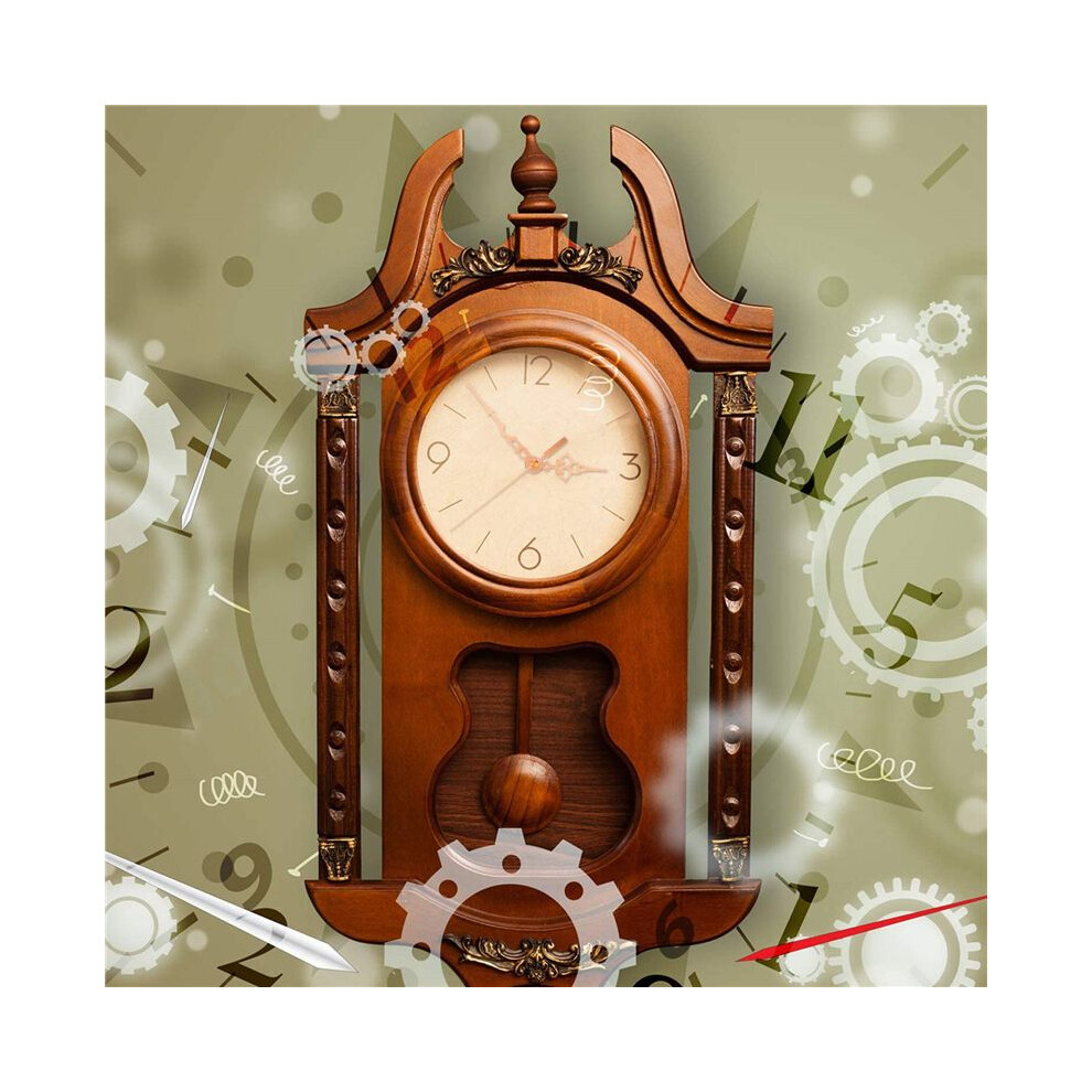 2X Quartz Pendulum Clock Movement Diy Movement Kit With 4 Pairs Hands Pendulum,Diy Mechanism Pendulum Movements Replace 6033228969099