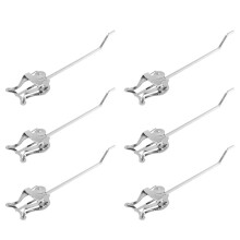 6X Saxophone Music Sheet Clip Portable Music Sheet Clip Metal Clamp Holder Music Stand Accessories