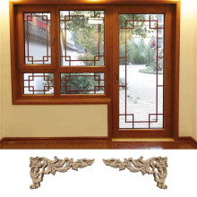 16 Teile Holz Geschnitzte Ecke Onlay Applique Unlackiert Rahmen Schrank Schrank Aufkleber für Haus Wohnmöbel Dekoration A