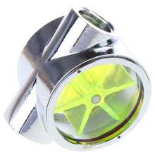 Flow Meter for Plumbing - 1/4" G1/4 Thread, 12.9mm Outer Diameter, Metal Flow Meter
