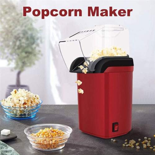 Electric Popcorn Machine Fully Automatic High Popping Rate Air Popper for Home Kitchen EU Plug 2