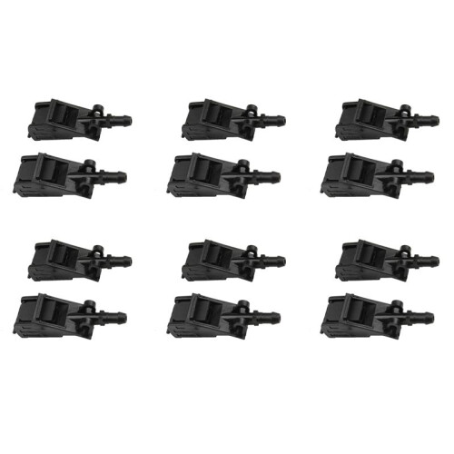12PCS Windshield Windscreen Washer Nozzle Spray Jet 6E0955985 for - Beetle   MK4  B5 Bora NOT HEATED