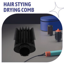 Festes Glättungsbürste für Airwrap HS09, Haarstyling-Trockenkamm für Frizzanfälliges Haar zum Glätten und Straffen.