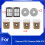 8 Pcs for  X70 / DEM-X70 Sweeping Accessories Mop Filter Dust Bags 2