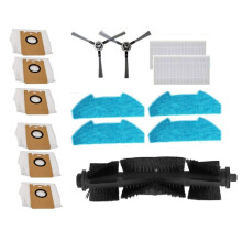 15 Pcs for Redkey R10 Vacuum Accessories Main Side Brush Mop Filter Dust Bags Accessories