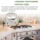 2pcs 318569904 Cooktop Burner Control Knob for  , Compatible with Multiple Models 2