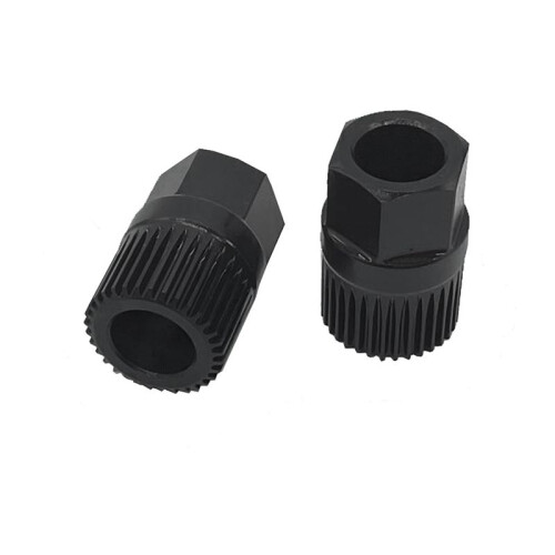 2X 33 Spline Generator Pulley Removal Tool Alternator Clutch Free Wheel Pulley Removal Tool for 2