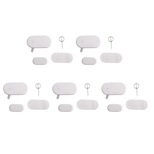 Tuya Zigbee 3.0  Contact Detectors Security Gate Door Window Sensor Transducer  Life Home(5PCS)