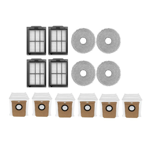 14 Pcs for  X70 / DEM-X70 Sweeping Accessories Mop Filter Dust Bags 1