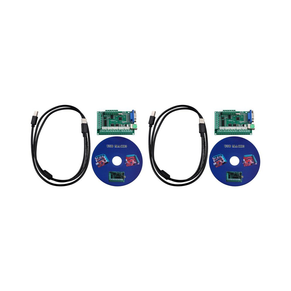 2X Mach3 V3.25 Usb Driver Motion Controller 5 Axis Cnc Board Z Tool Setter For Cnc Router Cutting Engraving Milling 6031722824715