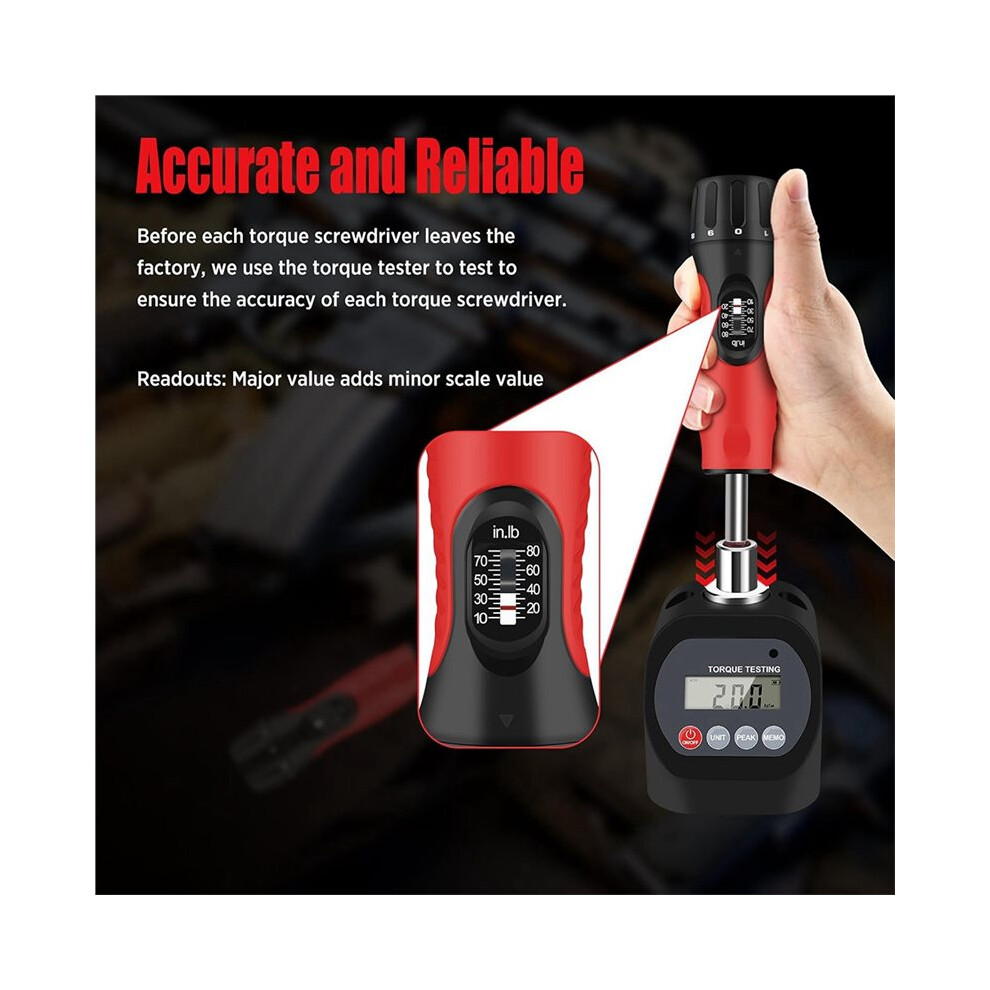46Pcs Torque Screwdriver Wrench Driver Set With 39 S2 Bits For Bike Repairing, Tools, Maintenance And Mounting 4711069268138