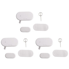 Tuya Zigbee 3.0 Contact Detectors Security Gate Door Window Sensor Transducer Life Home(3PCS)