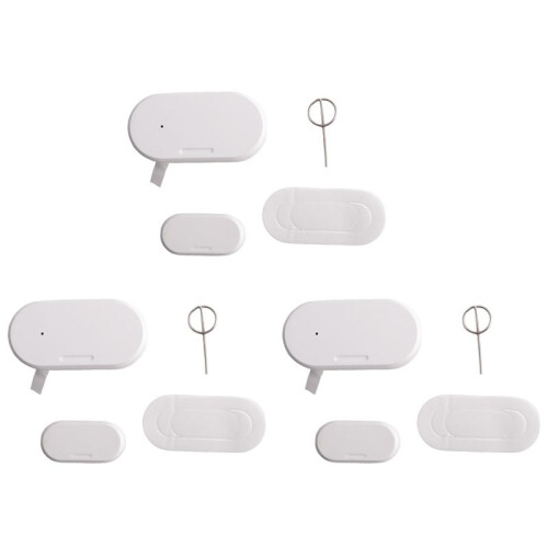 Tuya Zigbee 3.0  Contact Detectors Security Gate Door Window Sensor Transducer  Life Home(3PCS)