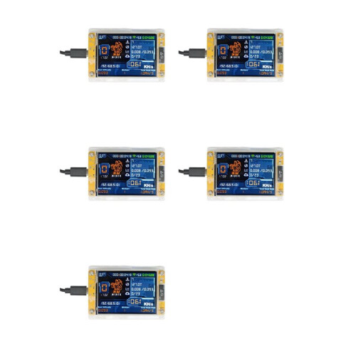 5X 1060KH/S NMMiner NerdMiner Harshrate Atualizado 2,8 Polegadas  Display Bitcoin Crypto Solo Lottery Miner NerdMiner