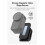 TELESIN Magnetic Quick Release Cap Hat Clip Mount Adjustable Angle for  OSMO  Action Camera Accessory 7