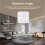 5X Tuya Zigbee Human Presence Detector with Holder Human Body PIR Sensor MmWave  Microwave Motion Sensor Detect 6