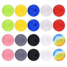 20x Silicone Thumb Grips Caps Stick Protect Cover for One, PS4 Controllers