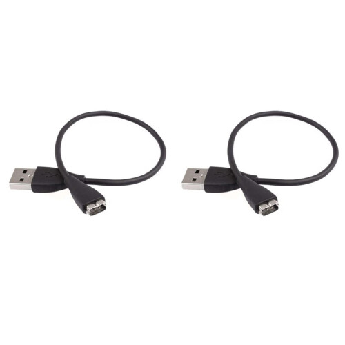 2X Replacement USB Charger Charging Cable for -Charge HR  Watch Band Wireless Activity Bracelet