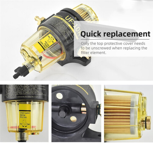 UF-10K Fuel Filter Element Water Separator Assembly Elements for    Mercury 1