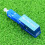 2X Fiber Optic Adapter Square Type Bare Fiber Adapter SC/UPC Square FTTH Optical Tools Bare Fiber Optic Adapter 5