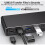 2K 120Hz for  USB C -Compatible KVM  100W PD Charge Type C USB KVM Switcher for PC Desktop EU PLUG 3