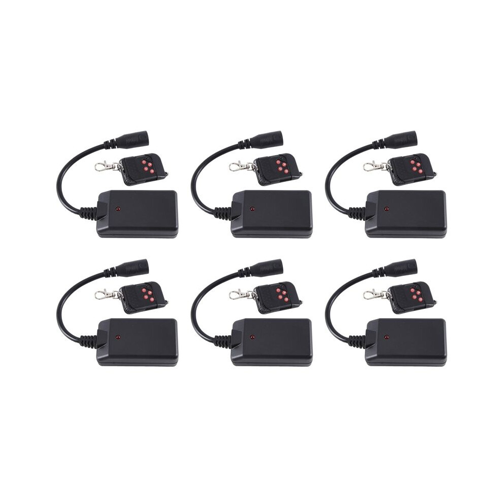 6X Portable 3 Pins Xlr Wireless Remote Control Receiver For Smoke Fog Machine Dj Stage Receptor Fogging 400W 900 1500W 6033514778145