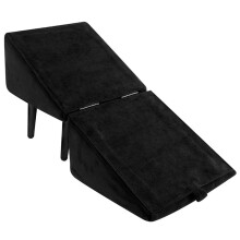 Folding Split-Type Dog Stair Stool, Pet Stair Ramp, Multi-Functional Cotton and Linen Stool, Dog Aid.