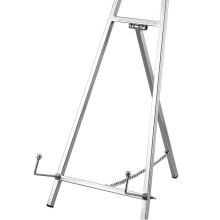 Large Metal Desktop Easel, Picture Frame, Wedding Display Photo Frame, Mirrored Art Display Stand B