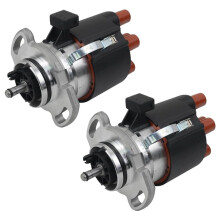 2X Car Ignition Distributor 0237522032 0239052055C 023905237BX 023905237AX for EUROVAN L5-2.5L