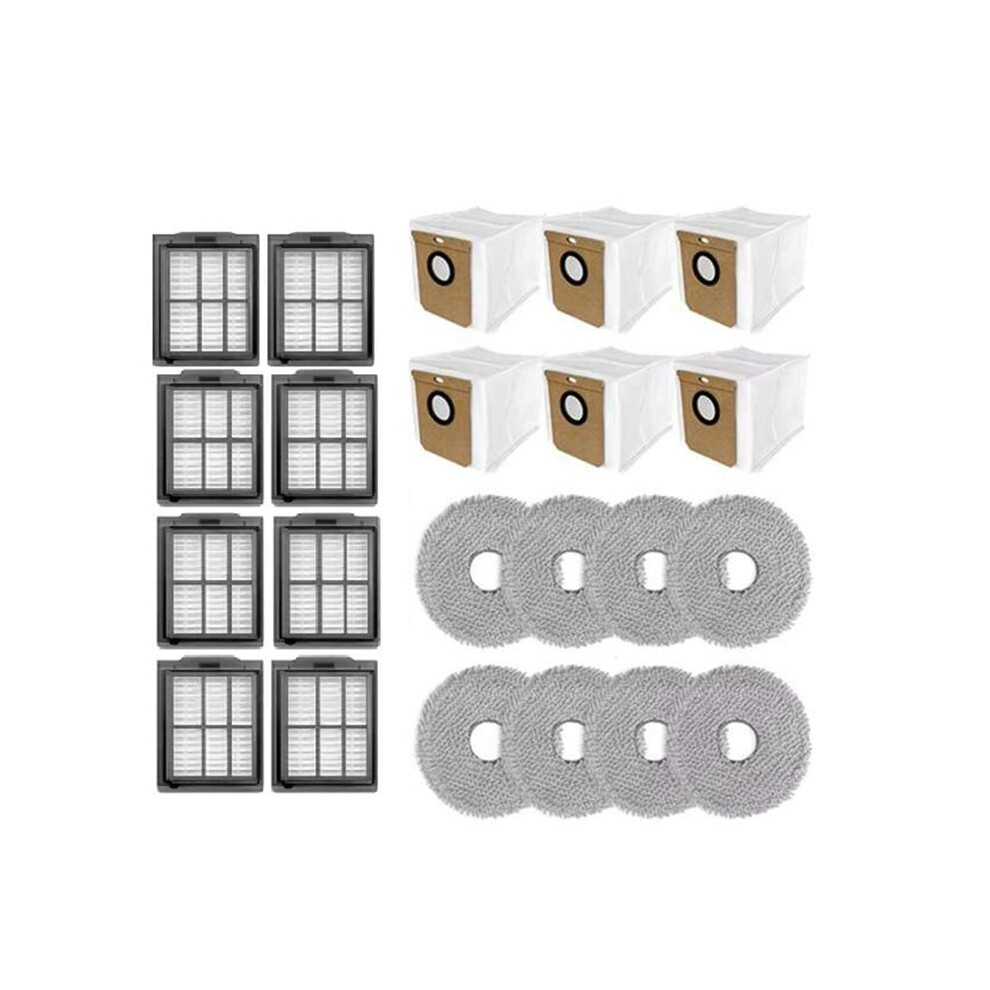 22 Pcs For X70 / Dem-X70 Sweeping Accessories Mop Filter Dust Bags 4711551414210